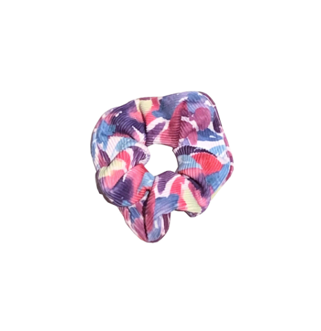 Sunset floral scrunchie