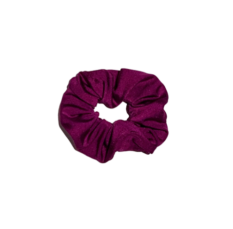 Vibrant Purple Scrunchie